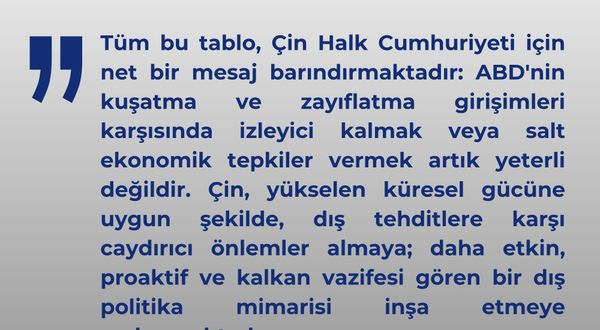 İran Savaşı ve Küresel Kuşatma: Kuşak ve Yol Girişimi'nin Direnç Testi ve Çok Kutupluluğun Geleceği